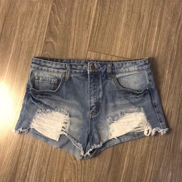 Forever 21 Pants - Forever 21 Denim High waist shorts